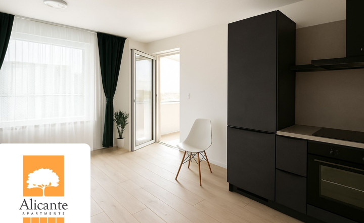 Nový 2i byt s parkovaním pri Thermalparku DS